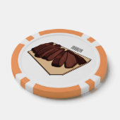 Cartoon für Rindenbrust Pokerchips (Einzeln)