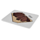 Cartoon für Rindenbrust Schneidebrett (Ecke)