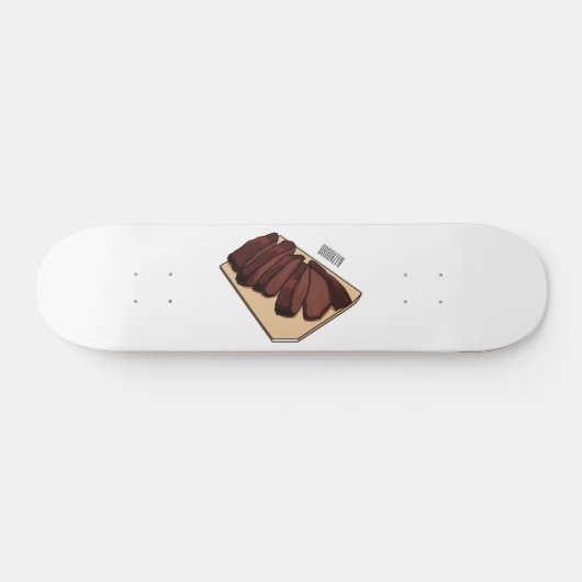 Cartoon für Rindenbrust Skateboard (Horizontal)