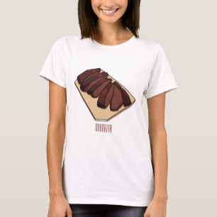 Cartoon für Rindenbrust T-Shirt