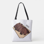 Cartoon für Rindenbrust Tasche (Rückseite)