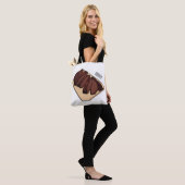 Cartoon für Rindenbrust Tasche (Am Model)