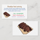 Cartoon für Rindenbrust Visitenkarte (Vorne/Hinten)