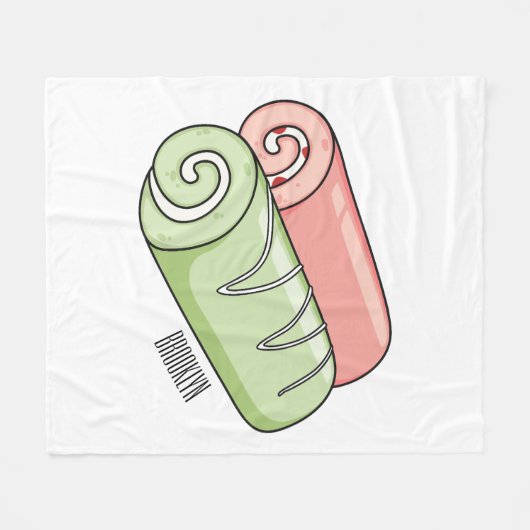Cartoon für Rollen/Rollen Fleecedecke (Vorderseite (Horizontal))