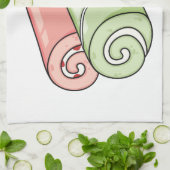 Cartoon für Rollen/Rollen Geschirrtuch (Gefaltet)