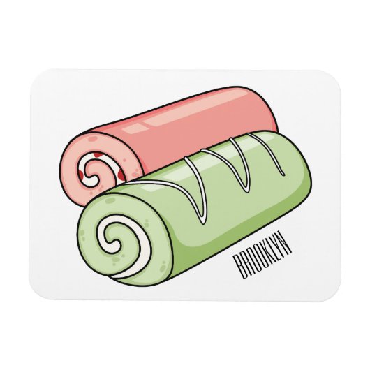 Cartoon für Rollen/Rollen Magnet (Horizontal)