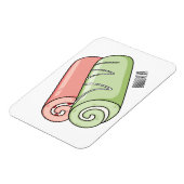 Cartoon für Rollen/Rollen Magnet (Linke Seite)