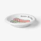 Cartoon für Rollen/Rollen Pappteller (Gewinkelt)