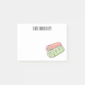 Cartoon für Rollen/Rollen Post-it Klebezettel (Vorderseite)