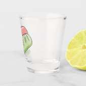 Cartoon für Rollen/Rollen Schnapsglas (Rechts)