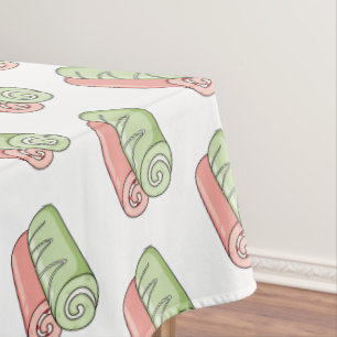 Cartoon für Rollen/Rollen Tischdecke