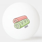 Cartoon für Rollen/Rollen Tischtennisball (Rückseite)