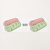 Cartoon für Rollen/Rollen Yogamatte (Rückseite (Horizontal))