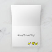 Cartoon für schwarze Labrador- und Gummiherden Karte (Innenseite)