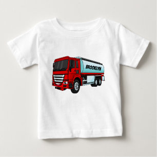 Cartoon für Tankwagen Baby T-shirt