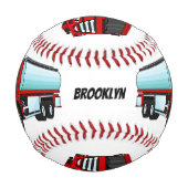 Cartoon für Tankwagen Baseball (Vorderseite)