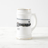 Cartoon für Tankwagen Bierglas (VorderseiteRechts)