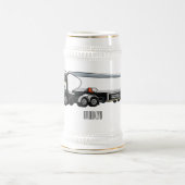 Cartoon für Tankwagen Bierglas (Mittel)