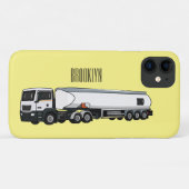 Cartoon für Tankwagen Case-Mate iPhone Hülle (Rückseite (Horizontal))