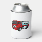 Cartoon für Tankwagen Dosenkühler (Kanne Vorderseite)