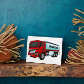 Cartoon für Tankwagen Fotoplatte (Seite)