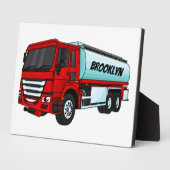 Cartoon für Tankwagen Fotoplatte (Seite)