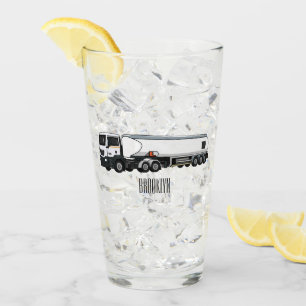 Cartoon für Tankwagen Glas