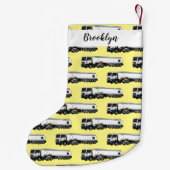 Cartoon für Tankwagen Kleiner Weihnachtsstrumpf (Rückseite)