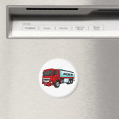 Cartoon für Tankwagen Magnet (In Situ (Geschirrspüler))