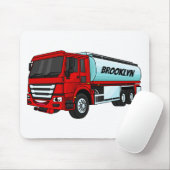 Cartoon für Tankwagen Mousepad (Mit Mouse)
