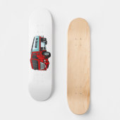Cartoon für Tankwagen Skateboard (Vorderseite)