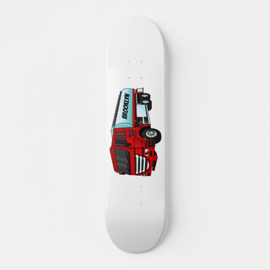 Cartoon für Tankwagen Skateboard (Vorne)