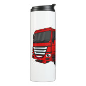 Cartoon für Tankwagen Thermosbecher (Nach links gedreht)