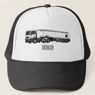 Cartoon für Tankwagen Truckerkappe