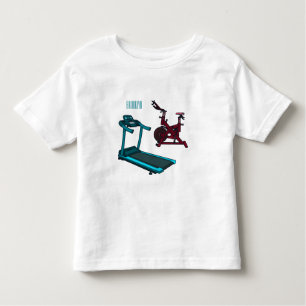 Cartoon für Treadmill und Spinnerbike Kleinkind T-shirt