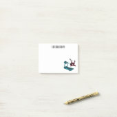 Cartoon für Treadmill und Spinnerbike Post-it Klebezettel (Auf Schreibtisch)