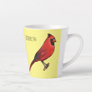 Cartoon für Vogelarten im nördlichen Kardinal Milchtasse