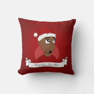 Cartoon für Weihnachten Typ Kissen