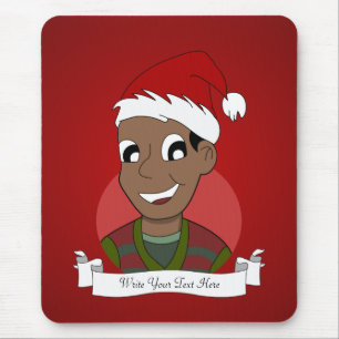 Cartoon für Weihnachten Typ Mousepad