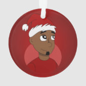 Cartoon für Weihnachten Typ Ornament (Rückseite)