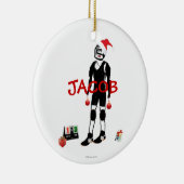 Cartoon für Weihnachten Wrestling Keramik Ornament (Rechts)