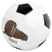 Cartoon Fußball (Dreiviertel)