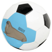 Cartoon Fußball (Dreiviertel)