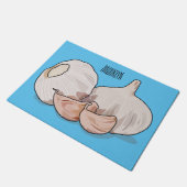 Cartoon Fußmatte (Schrägansicht)