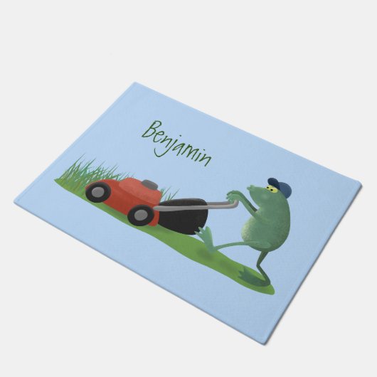 Cartoon Fußmatte (Schrägansicht)