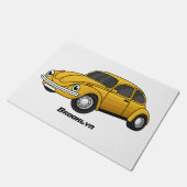 Cartoon Fußmatte (Schrägansicht)