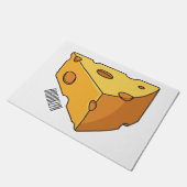 Cartoon Fußmatte (Schrägansicht)