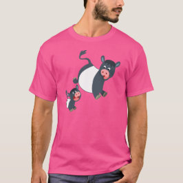 Cartoon Galloway Kuh & Calf T - Shirt