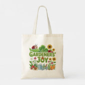 Cartoon "Gardeners' Joy" in Farben und Whimsical Tragetasche (Rückseite)
