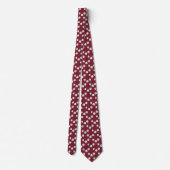 Cartoon gegenüber Neck Tie Krawatte (Rückseite)